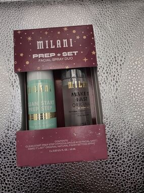 Milani Prep + Set Facial Spray Duo – Mint & Gray